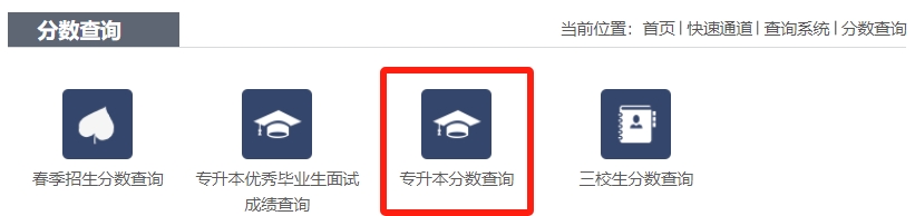 上外賢達學院專升本成績查詢